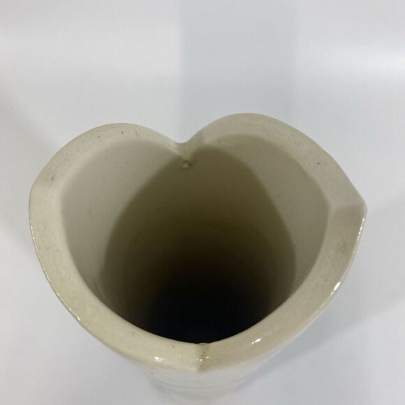 Nancy Salamon Clay Born Pottery Whimsical Art Pottery vase Hand Painted Crane - Picture 13 of 15